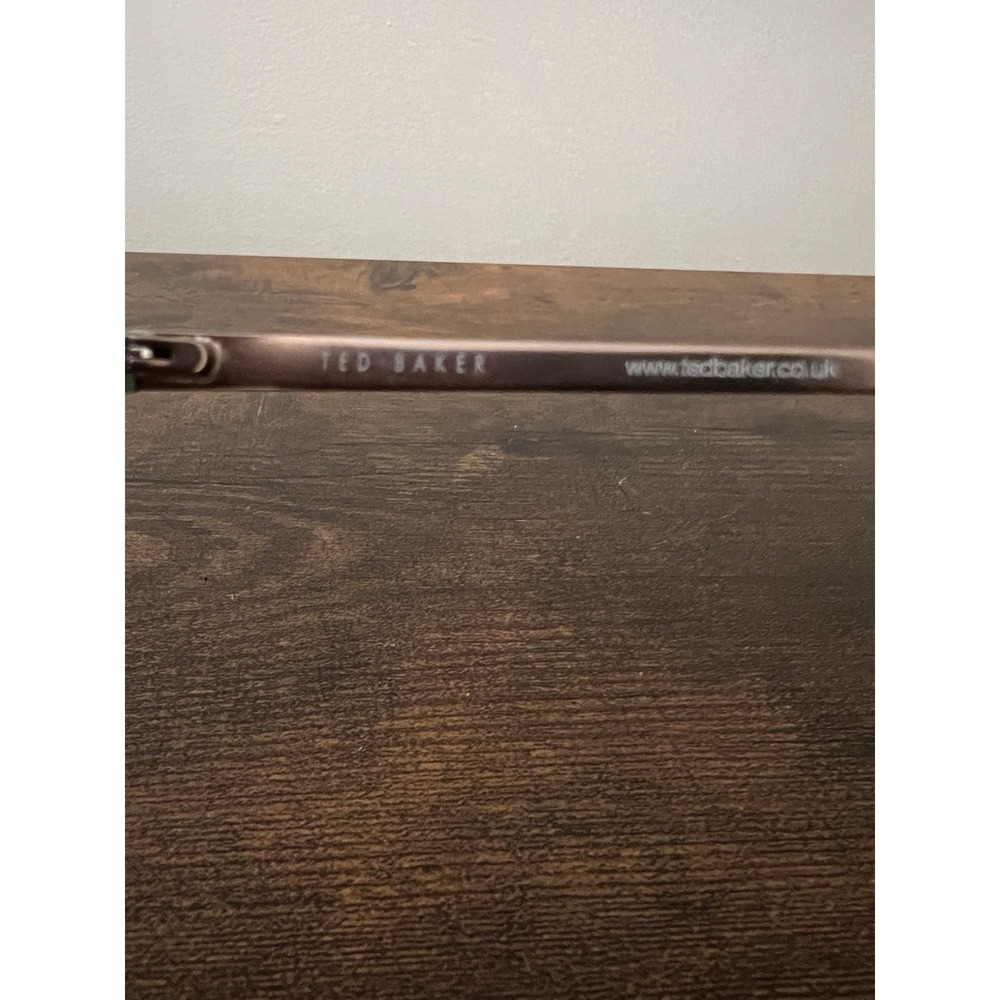 Ted Baker Snake Bite B812 Brown Rectangular Eyegl… - image 4